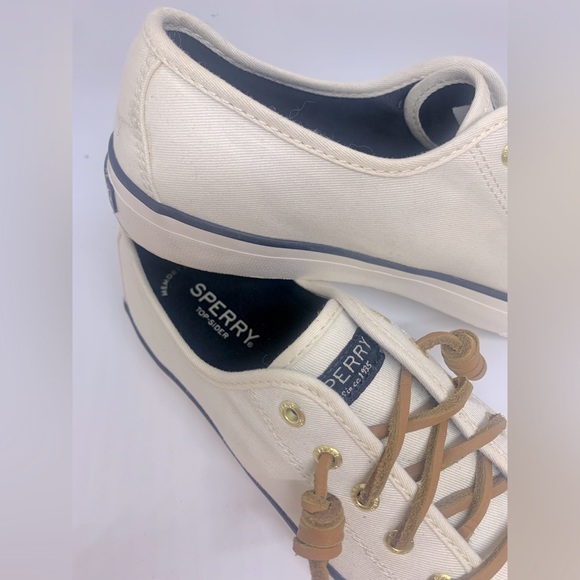 Sperry shoes - Top Sider seacost sneaker un lightest beige - Picture 2 of 3